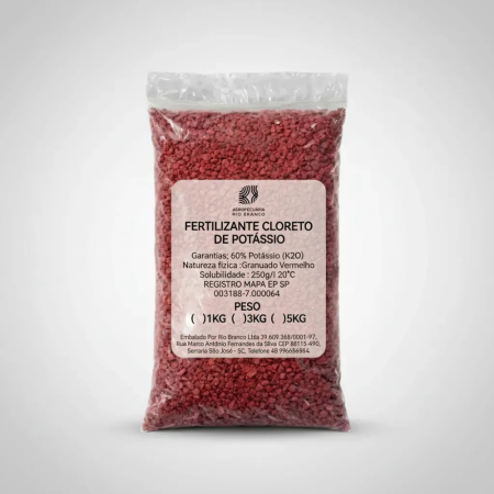 Adubo Fertilizante Kcl Cloreto De Potássio