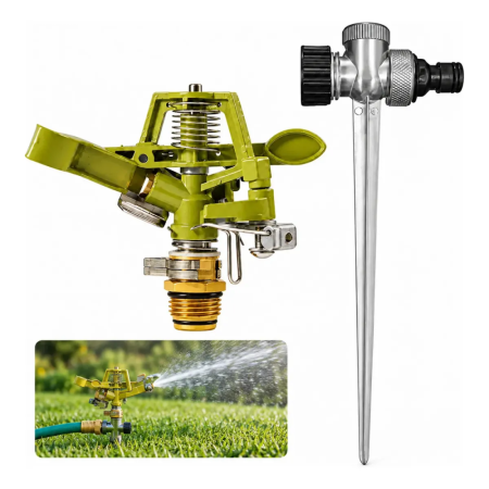 Aspersor Rotativo 360° Com Espeto 